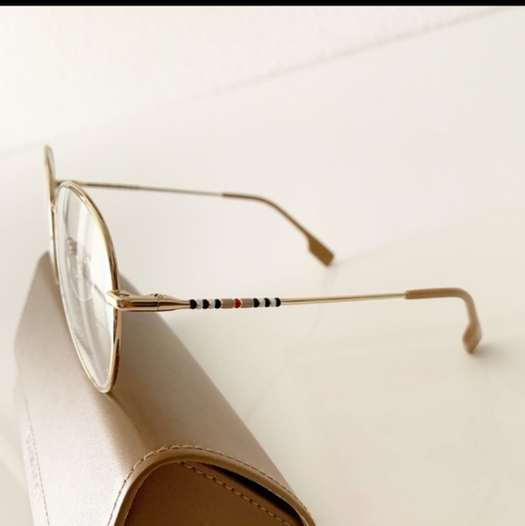 BURBERRY CLEAR LENSE GLASSES NEW WITH CASE FULL INCLUSION - Picture 6 of 12